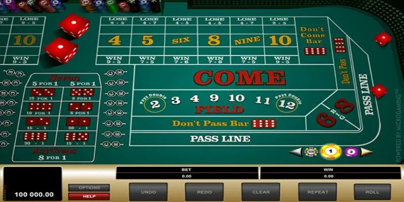 Chiến lược chơi craps hiệu quả từ chuyên gia